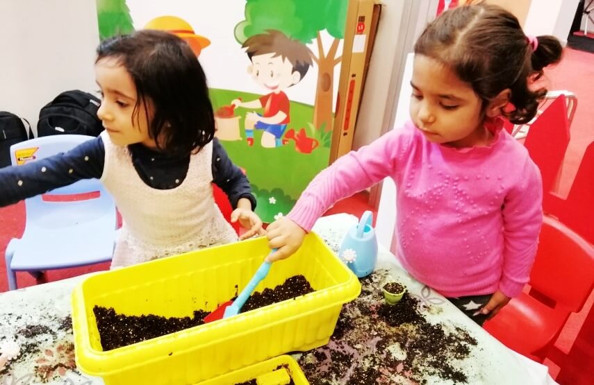 container gardening by kids