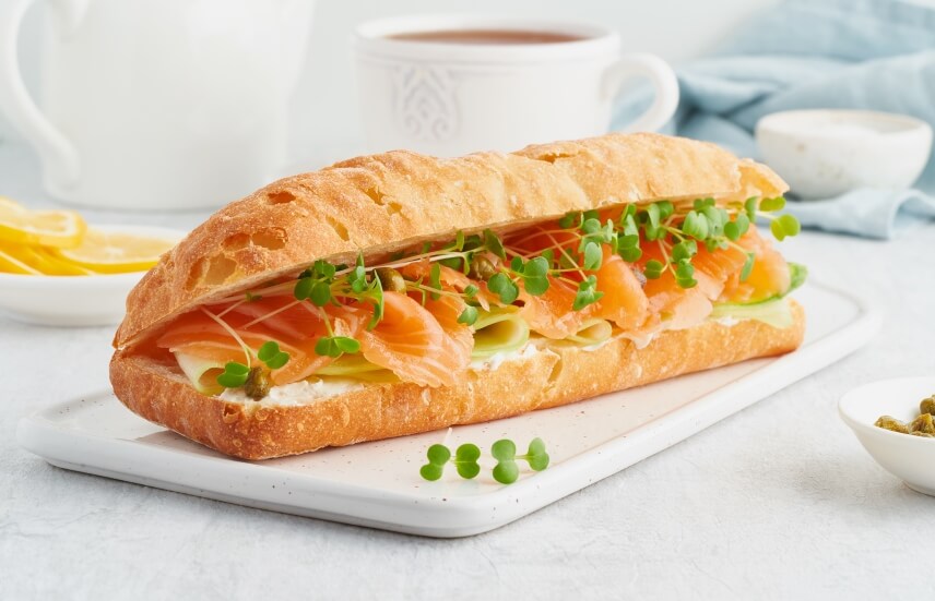 microgreen in sandwich