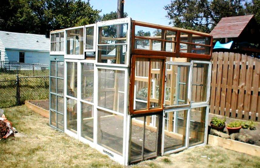recycled green house