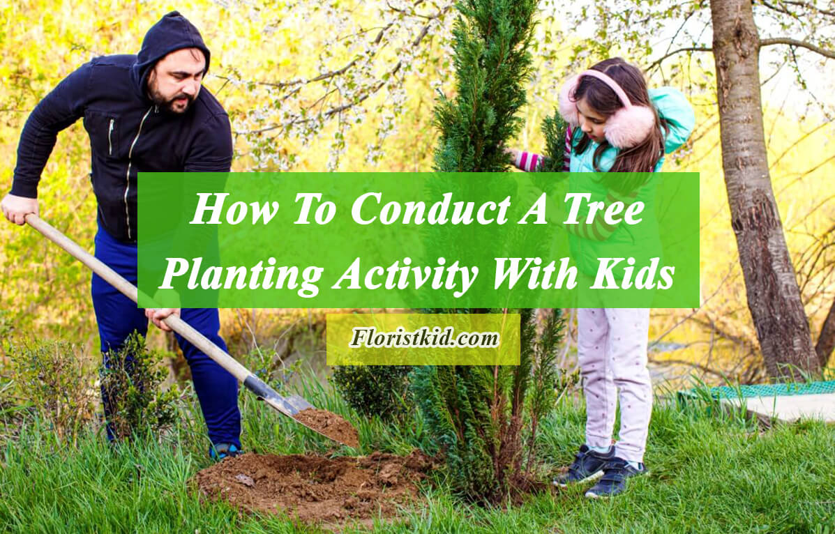 How to conduct a tree planting activity with kids