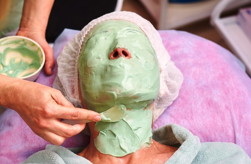 microgreen facial mask