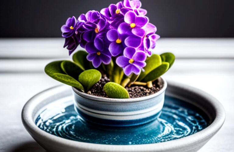 When & How to Water African Violet Plants (+Watering Methods)