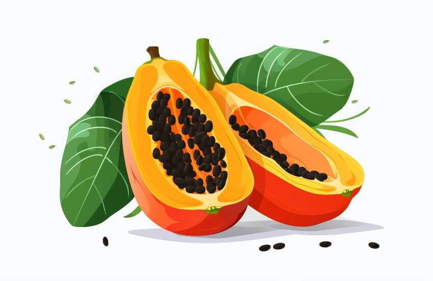 papaya clip art