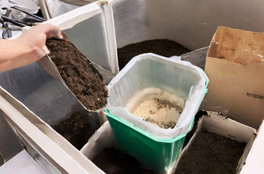 How to sterilize soil with chemical substances